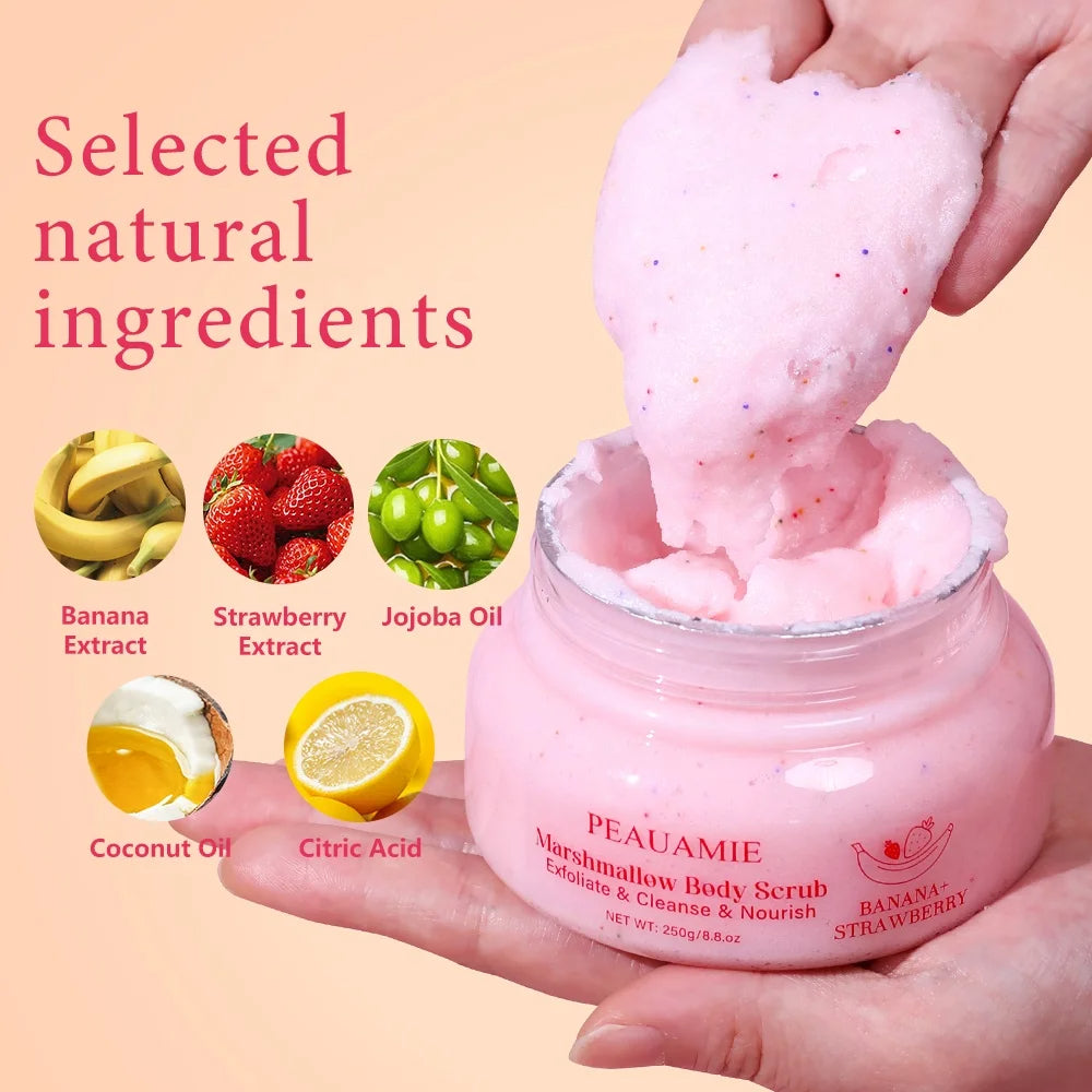 Body Scrub Cleanse & Exfoliate – Sea Salt, Green Tea, Organic Strawberry & Banana Extracts
Body and Scrub body scrubs
best body scrubs
korean body scrub